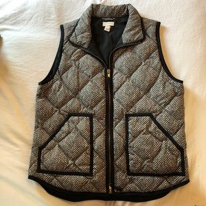 Herringbone J. Crew Factory Vest